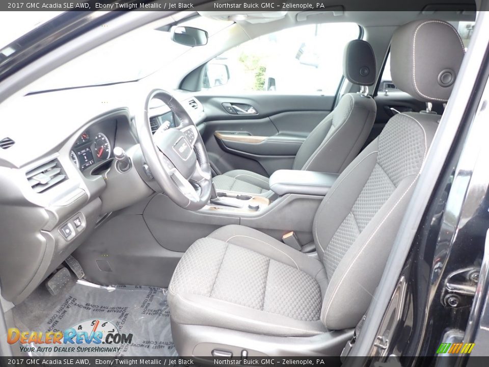 2017 GMC Acadia SLE AWD Ebony Twilight Metallic / Jet Black Photo #18