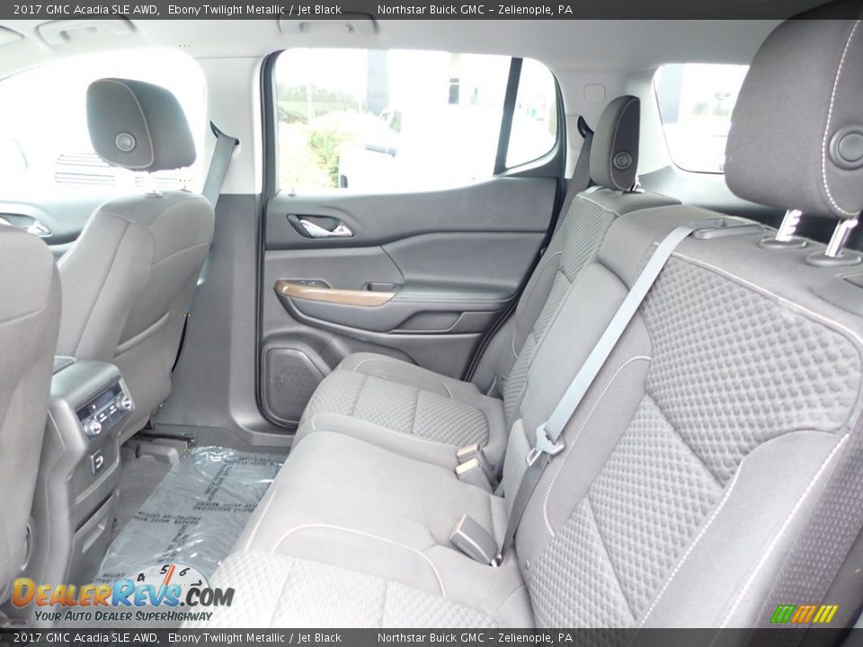 2017 GMC Acadia SLE AWD Ebony Twilight Metallic / Jet Black Photo #19