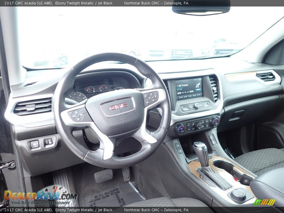 2017 GMC Acadia SLE AWD Ebony Twilight Metallic / Jet Black Photo #21