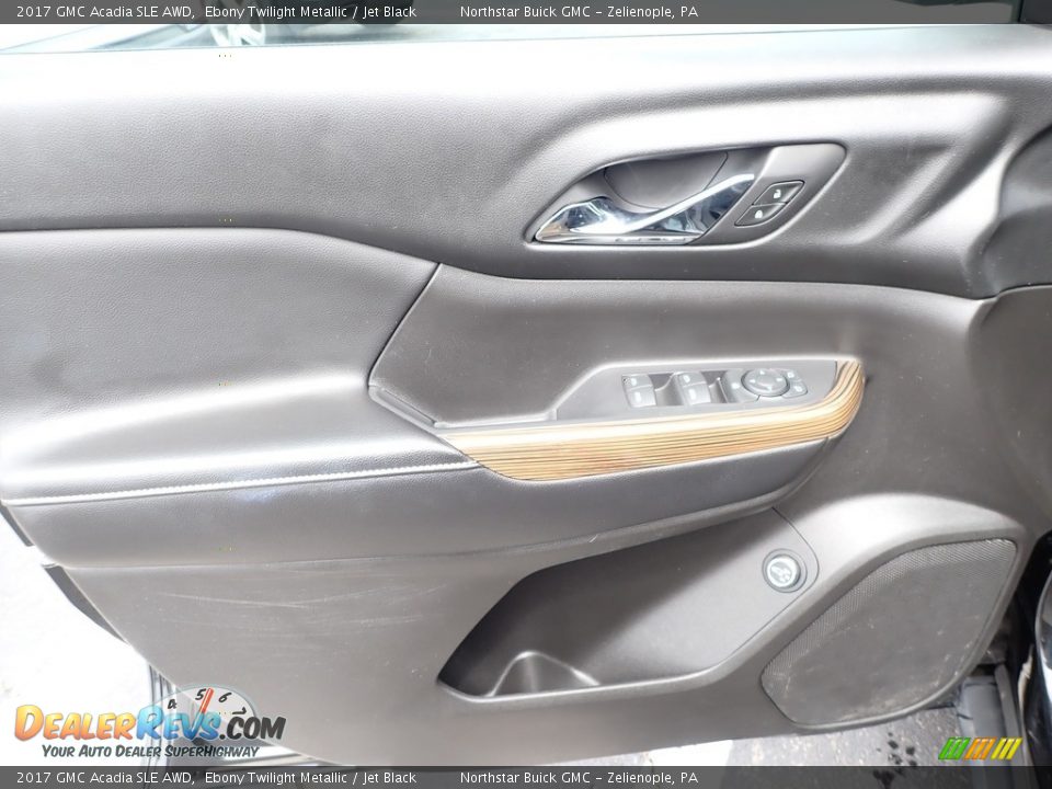2017 GMC Acadia SLE AWD Ebony Twilight Metallic / Jet Black Photo #23