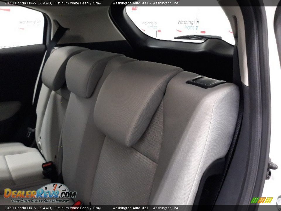 2020 Honda HR-V LX AWD Platinum White Pearl / Gray Photo #29