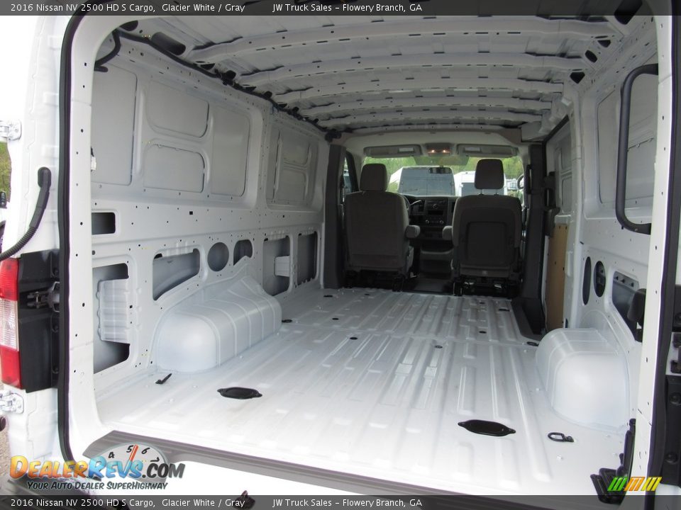 2016 Nissan NV 2500 HD S Cargo Glacier White / Gray Photo #13