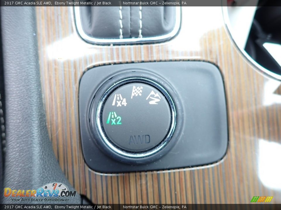 2017 GMC Acadia SLE AWD Ebony Twilight Metallic / Jet Black Photo #25