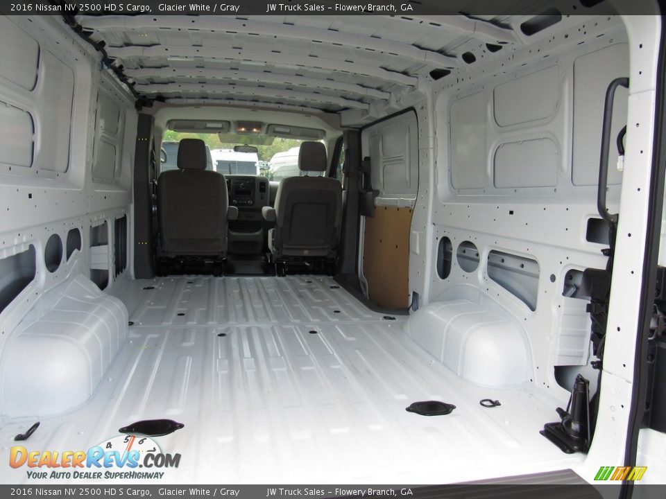 2016 Nissan NV 2500 HD S Cargo Glacier White / Gray Photo #14