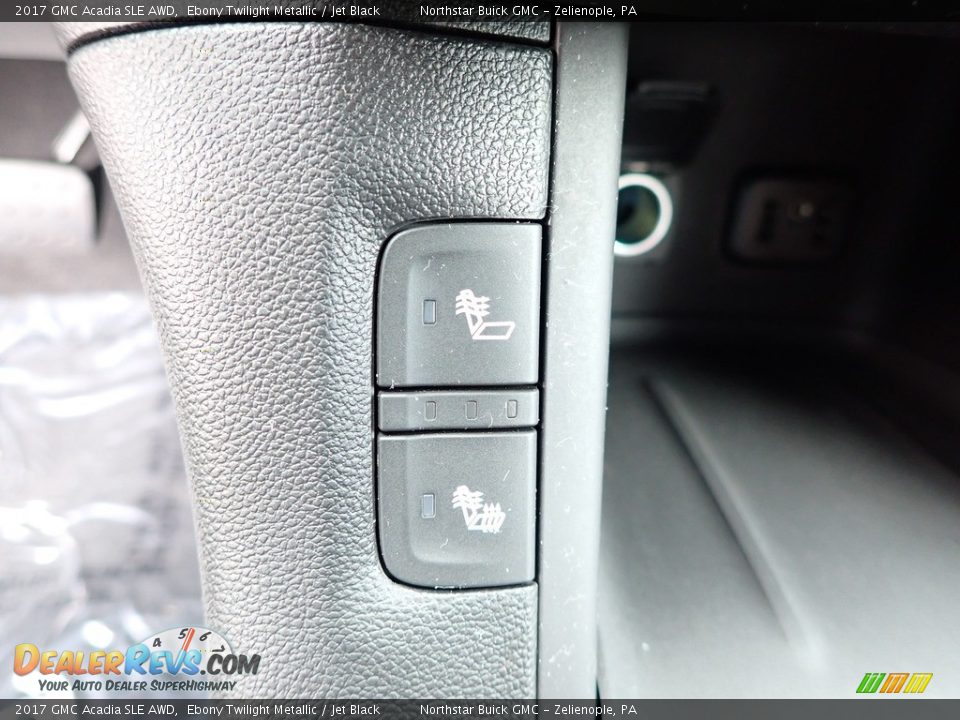 2017 GMC Acadia SLE AWD Ebony Twilight Metallic / Jet Black Photo #26