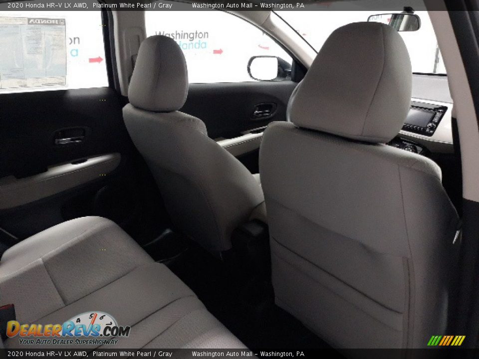 2020 Honda HR-V LX AWD Platinum White Pearl / Gray Photo #32