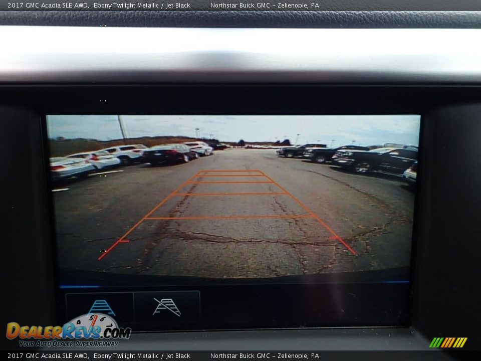 2017 GMC Acadia SLE AWD Ebony Twilight Metallic / Jet Black Photo #28
