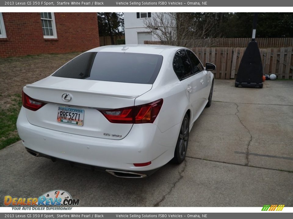 2013 Lexus GS 350 F Sport Starfire White Pearl / Black Photo #12