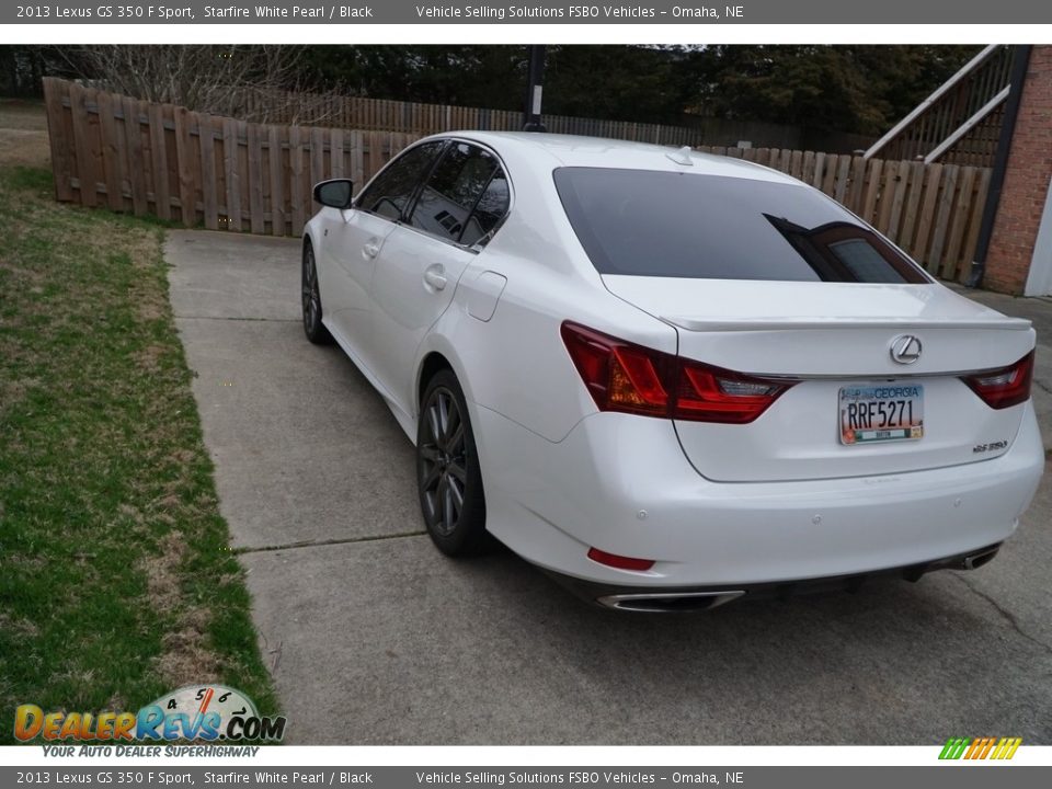 2013 Lexus GS 350 F Sport Starfire White Pearl / Black Photo #13