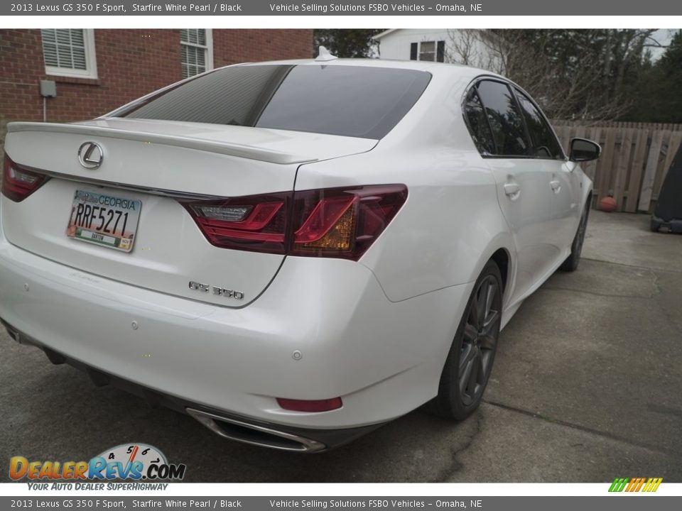 2013 Lexus GS 350 F Sport Starfire White Pearl / Black Photo #14