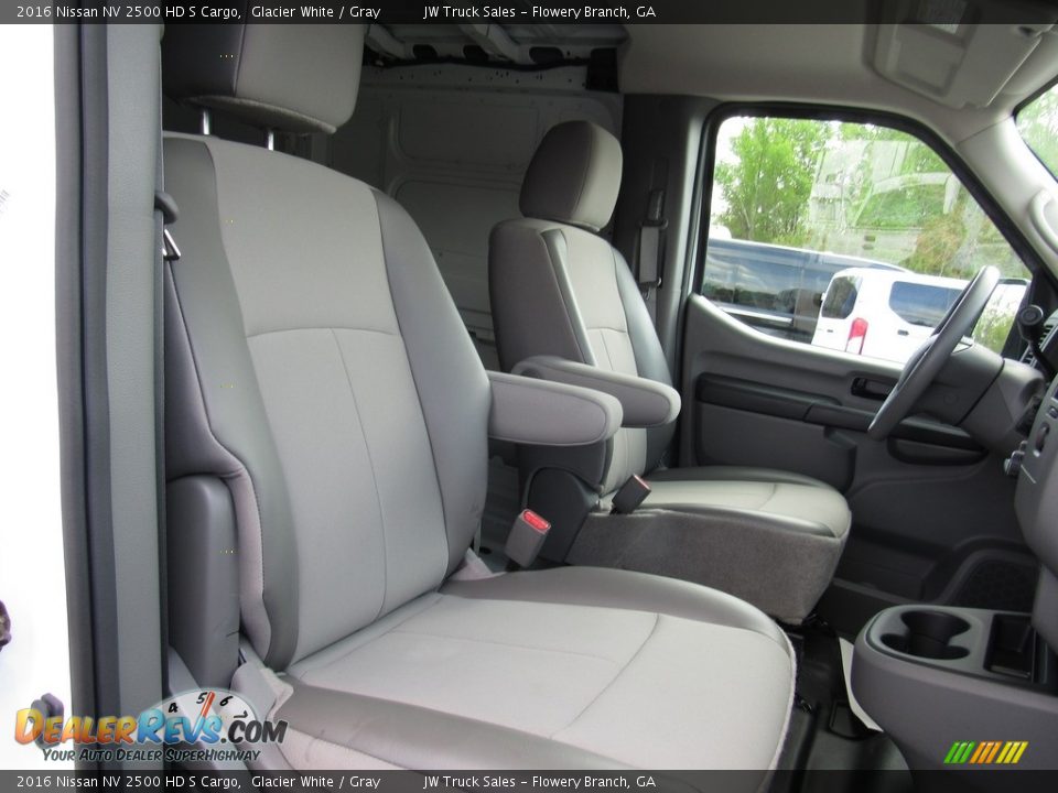 Front Seat of 2016 Nissan NV 2500 HD S Cargo Photo #20