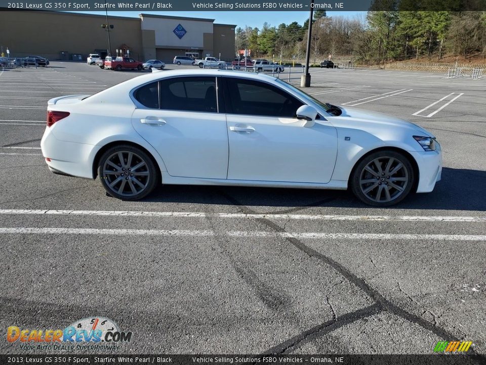 2013 Lexus GS 350 F Sport Starfire White Pearl / Black Photo #16