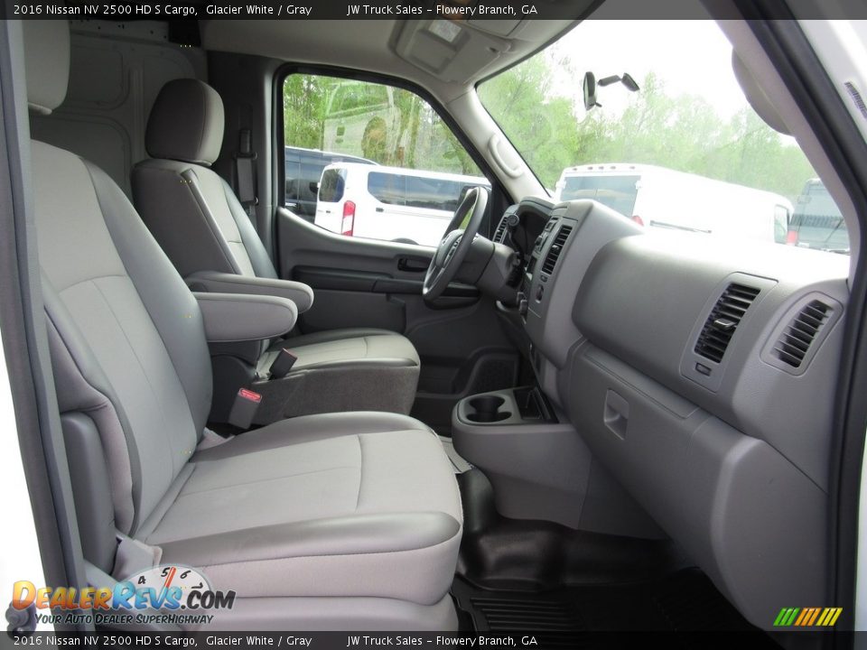 Front Seat of 2016 Nissan NV 2500 HD S Cargo Photo #21