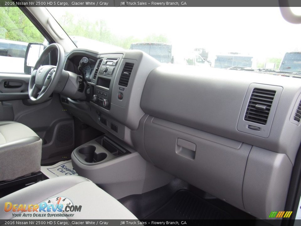 Dashboard of 2016 Nissan NV 2500 HD S Cargo Photo #22