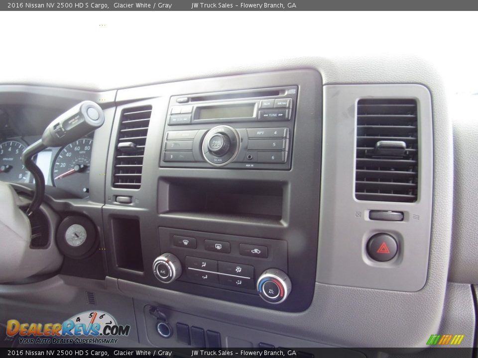Controls of 2016 Nissan NV 2500 HD S Cargo Photo #23
