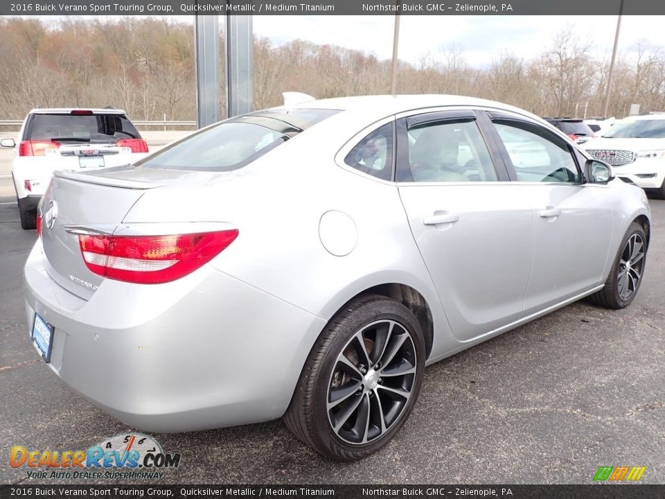 2016 Buick Verano Sport Touring Group Quicksilver Metallic / Medium Titanium Photo #6