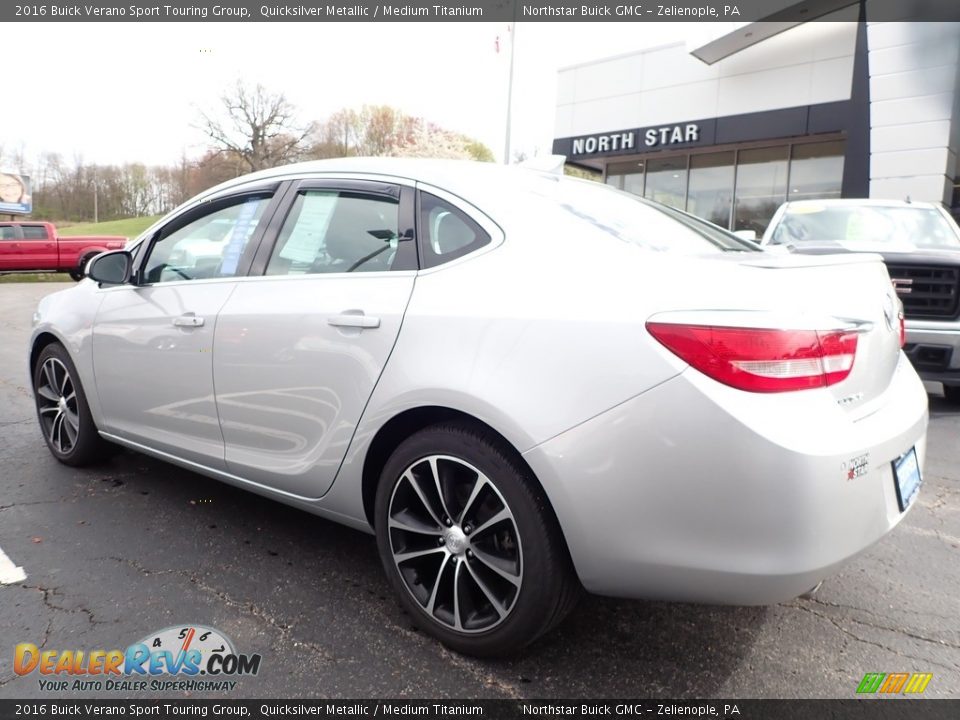 2016 Buick Verano Sport Touring Group Quicksilver Metallic / Medium Titanium Photo #12