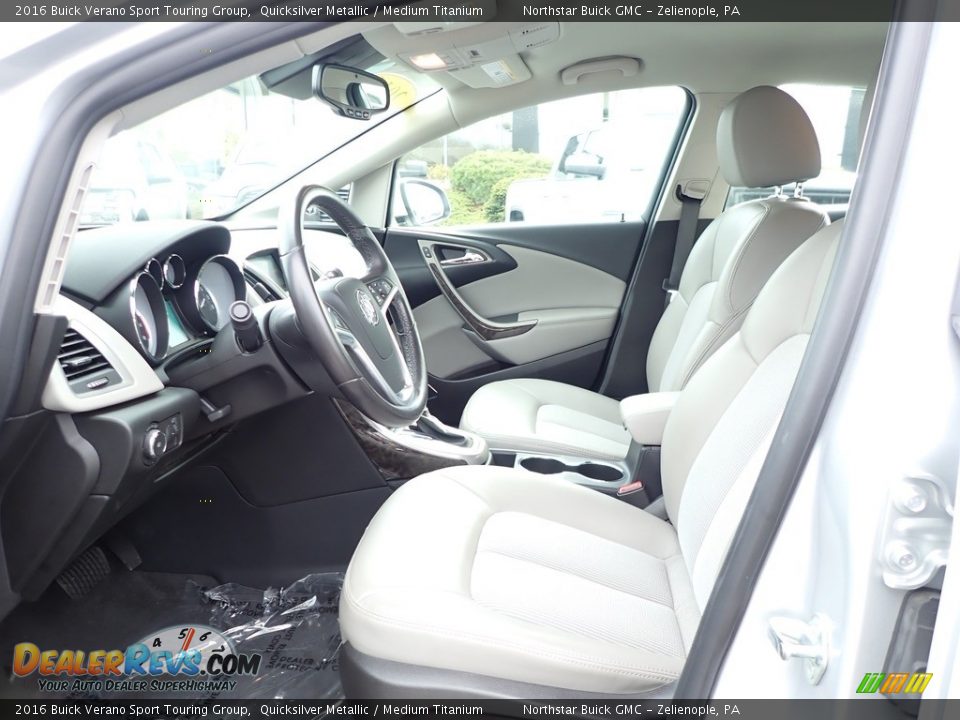 Front Seat of 2016 Buick Verano Sport Touring Group Photo #19