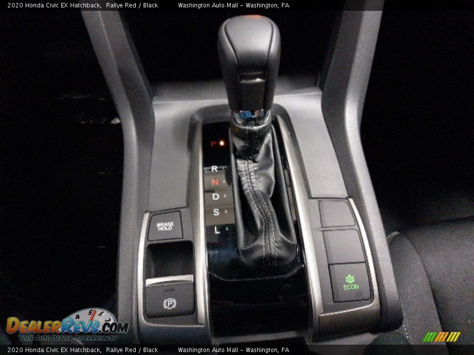 2020 Honda Civic EX Hatchback Rallye Red / Black Photo #19