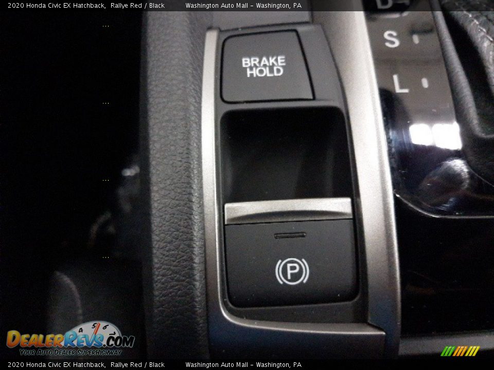 2020 Honda Civic EX Hatchback Rallye Red / Black Photo #20