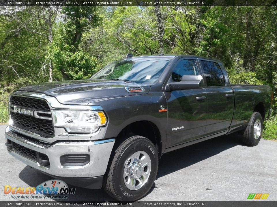 2020 Ram 3500 Tradesman Crew Cab 4x4 Granite Crystal Metallic / Black Photo #2
