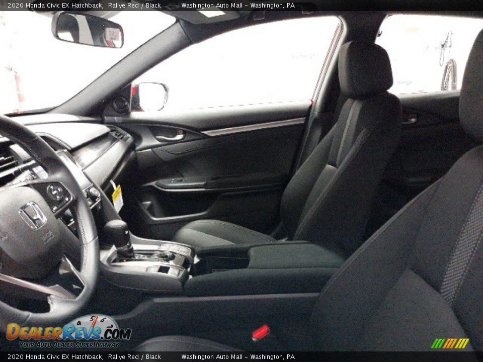 2020 Honda Civic EX Hatchback Rallye Red / Black Photo #25