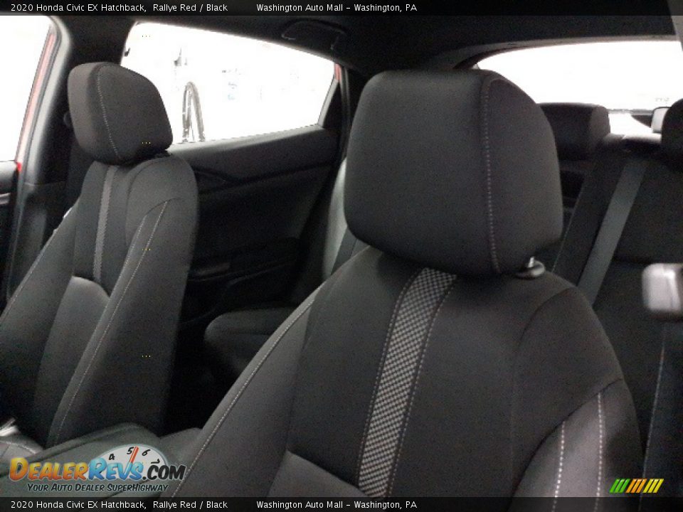 2020 Honda Civic EX Hatchback Rallye Red / Black Photo #27