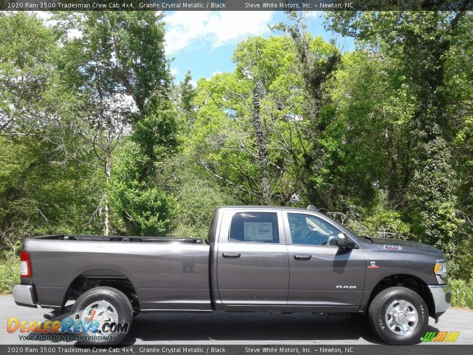 2020 Ram 3500 Tradesman Crew Cab 4x4 Granite Crystal Metallic / Black Photo #5