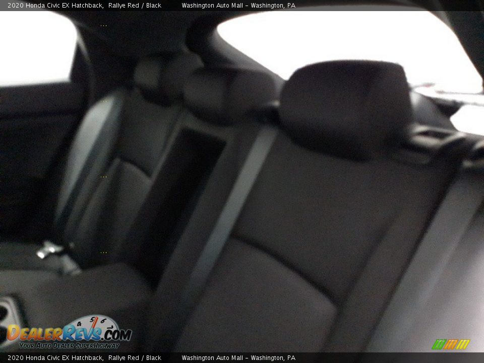2020 Honda Civic EX Hatchback Rallye Red / Black Photo #32