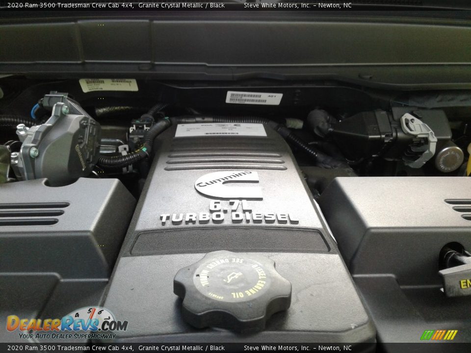 2020 Ram 3500 Tradesman Crew Cab 4x4 Granite Crystal Metallic / Black Photo #10