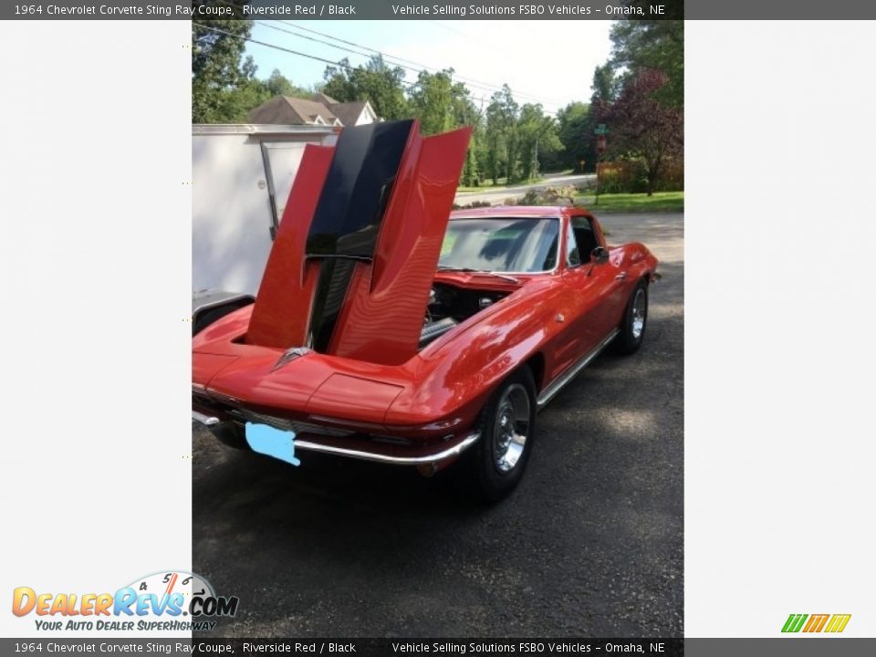 1964 Chevrolet Corvette Sting Ray Coupe Riverside Red / Black Photo #1