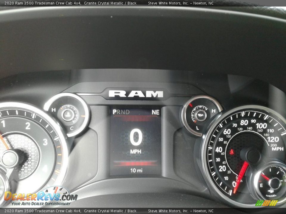 2020 Ram 3500 Tradesman Crew Cab 4x4 Granite Crystal Metallic / Black Photo #20