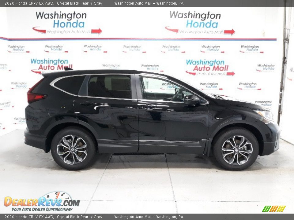 2020 Honda CR-V EX AWD Crystal Black Pearl / Gray Photo #1