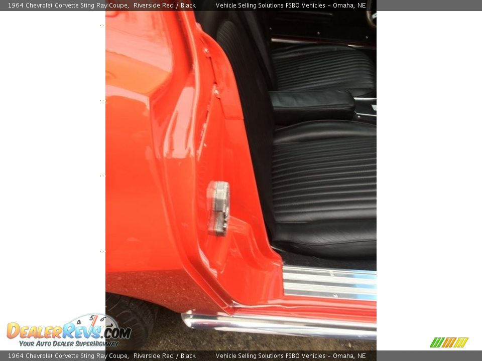 1964 Chevrolet Corvette Sting Ray Coupe Riverside Red / Black Photo #12