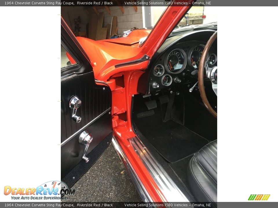 1964 Chevrolet Corvette Sting Ray Coupe Riverside Red / Black Photo #13