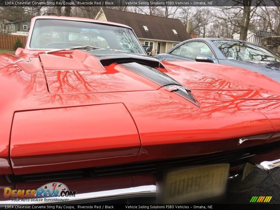 1964 Chevrolet Corvette Sting Ray Coupe Riverside Red / Black Photo #16