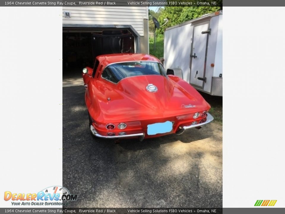 1964 Chevrolet Corvette Sting Ray Coupe Riverside Red / Black Photo #19