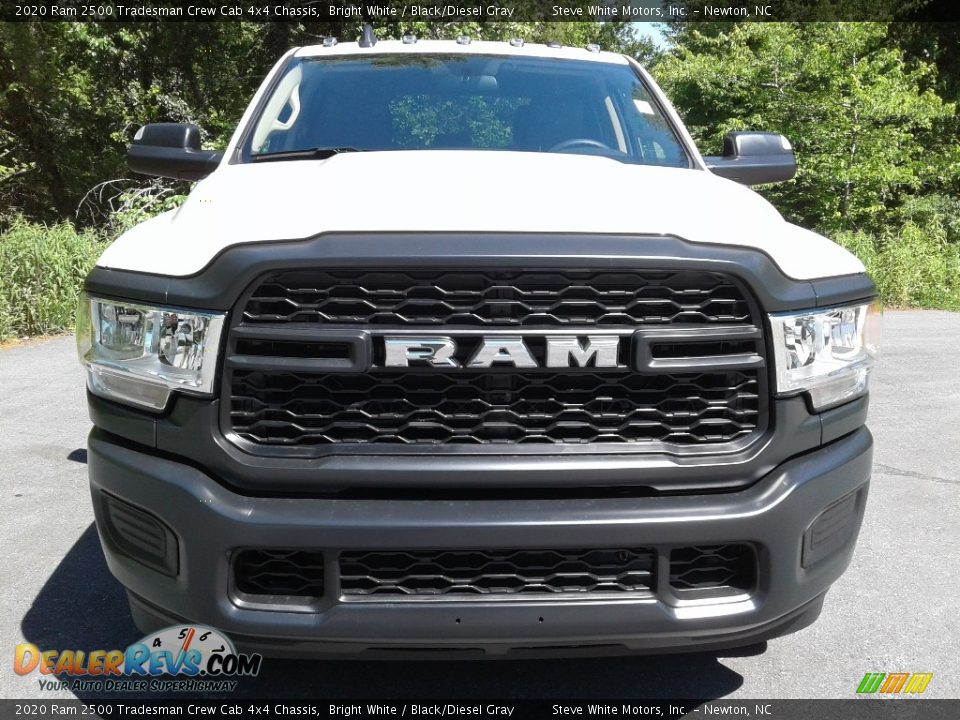 2020 Ram 2500 Tradesman Crew Cab 4x4 Chassis Bright White / Black/Diesel Gray Photo #3