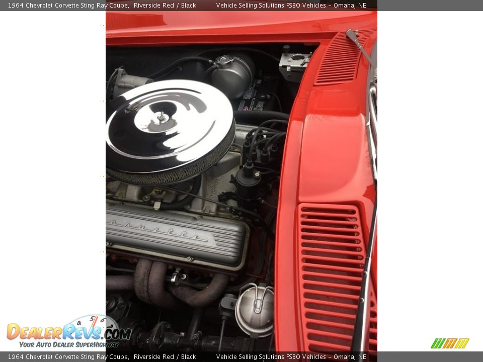1964 Chevrolet Corvette Sting Ray Coupe Riverside Red / Black Photo #24