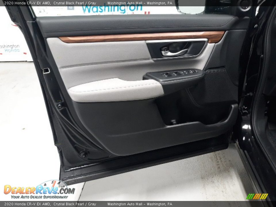 2020 Honda CR-V EX AWD Crystal Black Pearl / Gray Photo #28