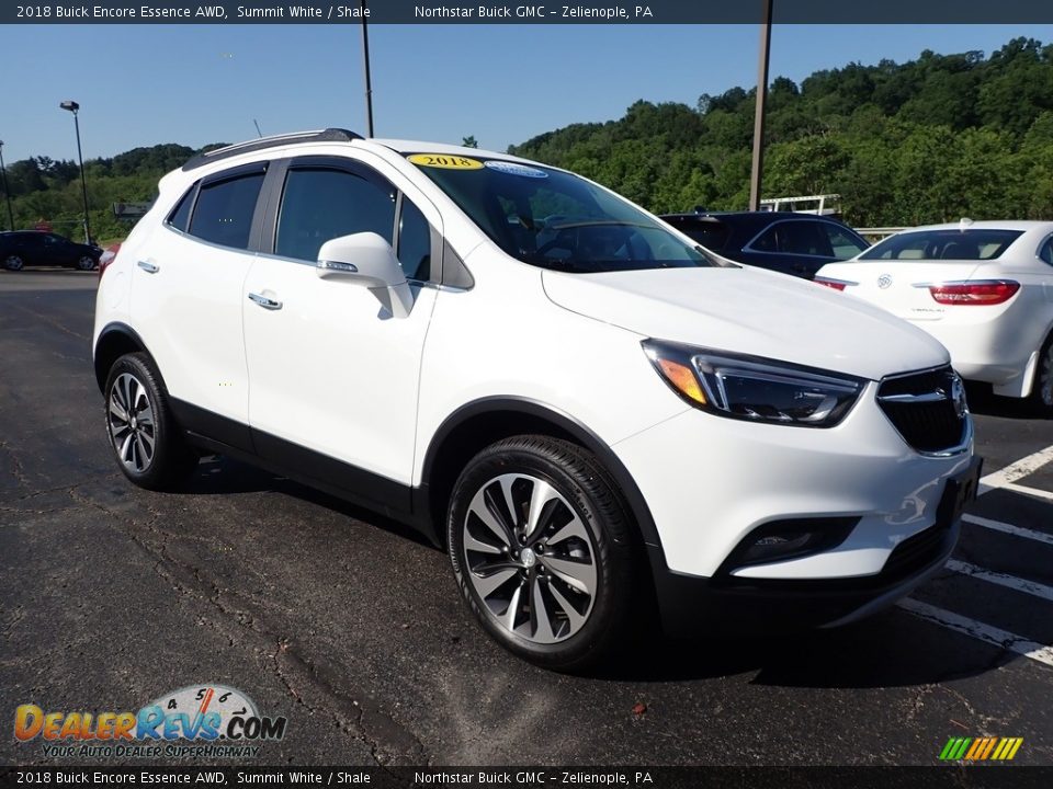 2018 Buick Encore Essence AWD Summit White / Shale Photo #4