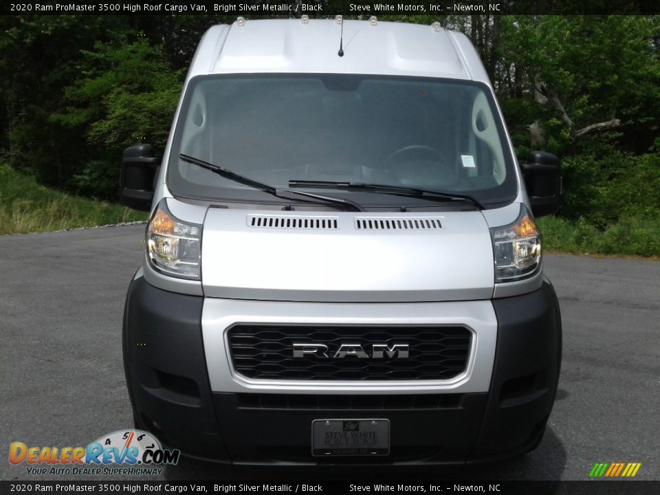 2020 Ram ProMaster 3500 High Roof Cargo Van Bright Silver Metallic / Black Photo #3