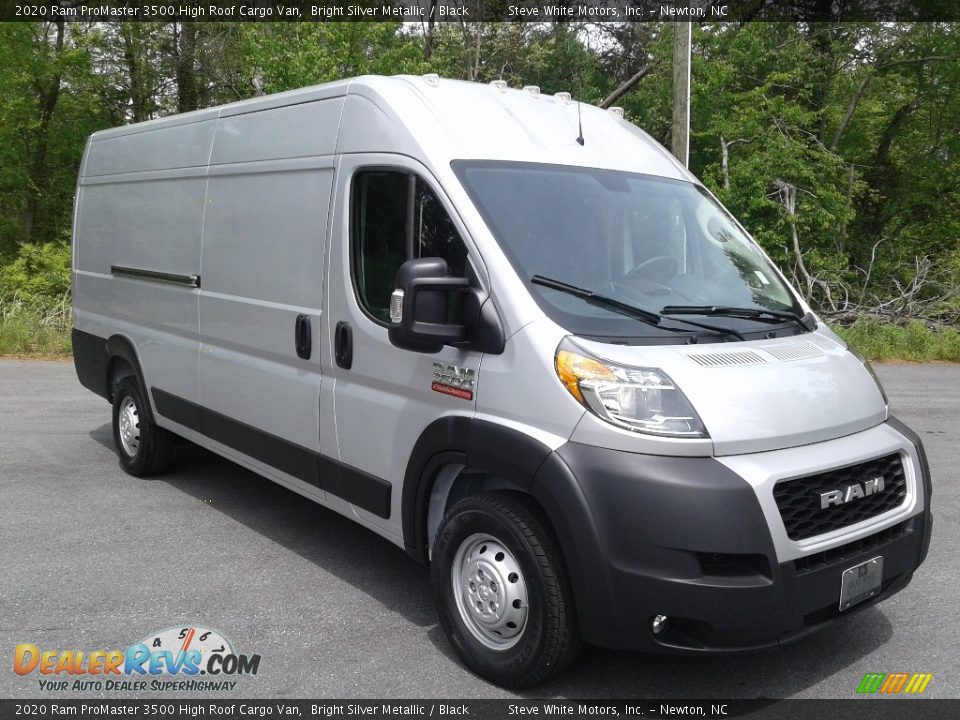 Bright Silver Metallic 2020 Ram ProMaster 3500 High Roof Cargo Van Photo #4