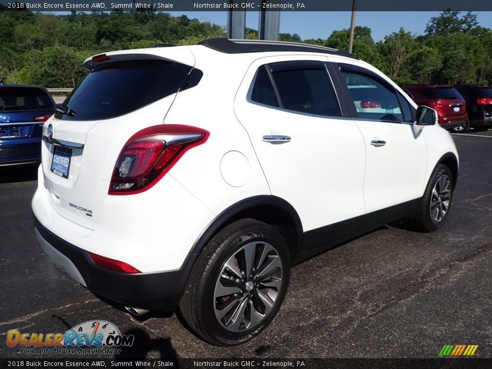 2018 Buick Encore Essence AWD Summit White / Shale Photo #8