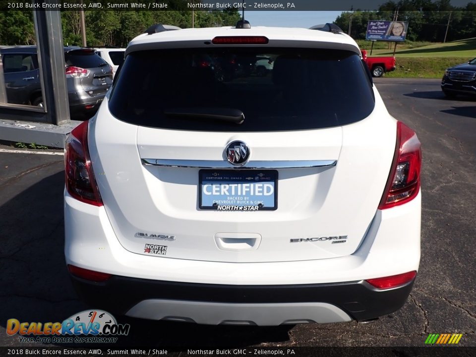 2018 Buick Encore Essence AWD Summit White / Shale Photo #9