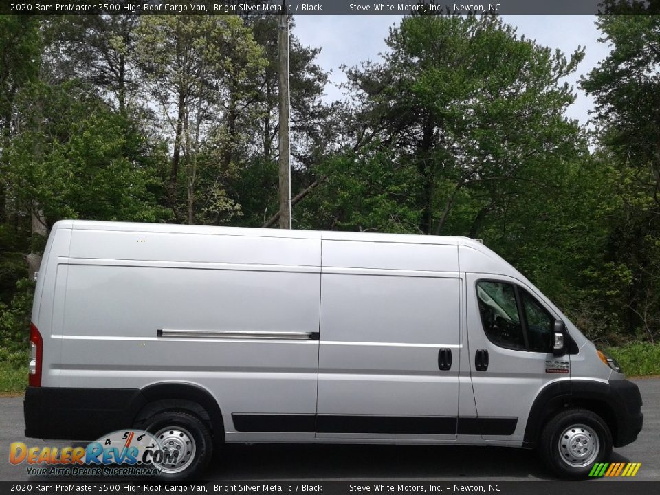 Bright Silver Metallic 2020 Ram ProMaster 3500 High Roof Cargo Van Photo #5