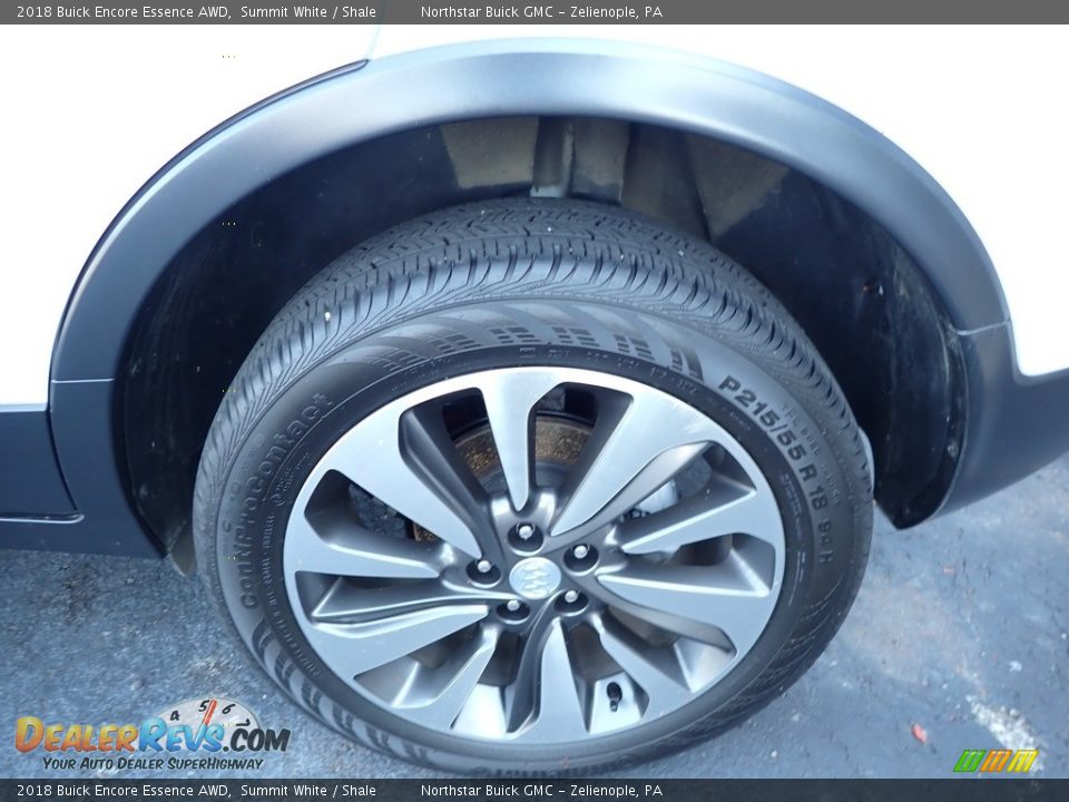 2018 Buick Encore Essence AWD Summit White / Shale Photo #13