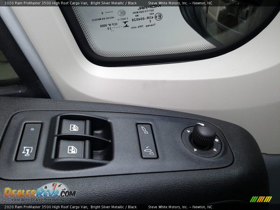 Controls of 2020 Ram ProMaster 3500 High Roof Cargo Van Photo #11