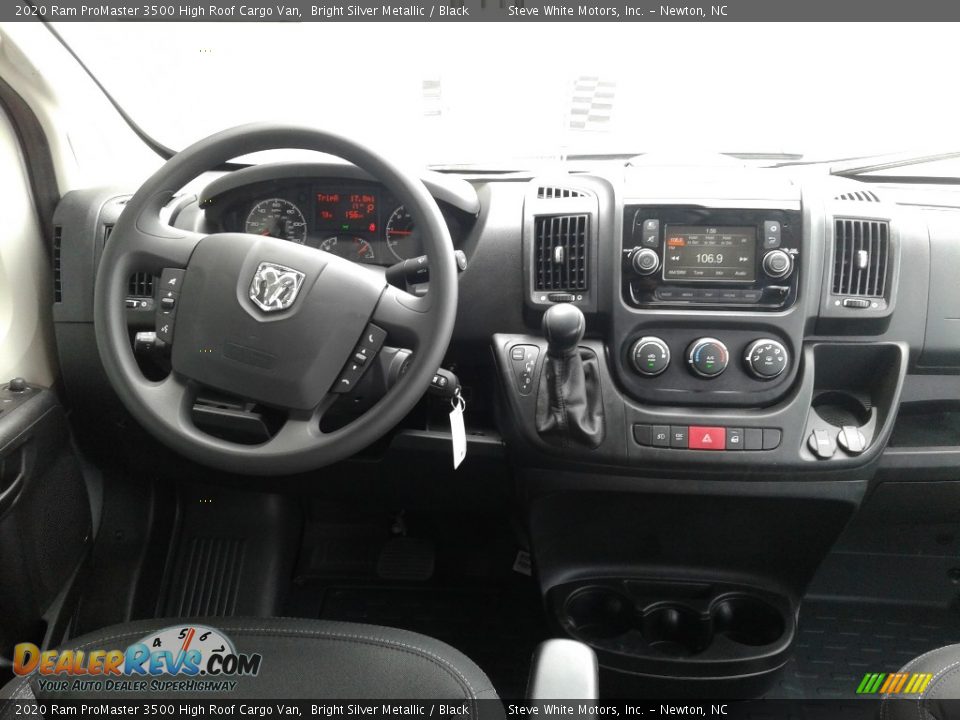 Dashboard of 2020 Ram ProMaster 3500 High Roof Cargo Van Photo #15