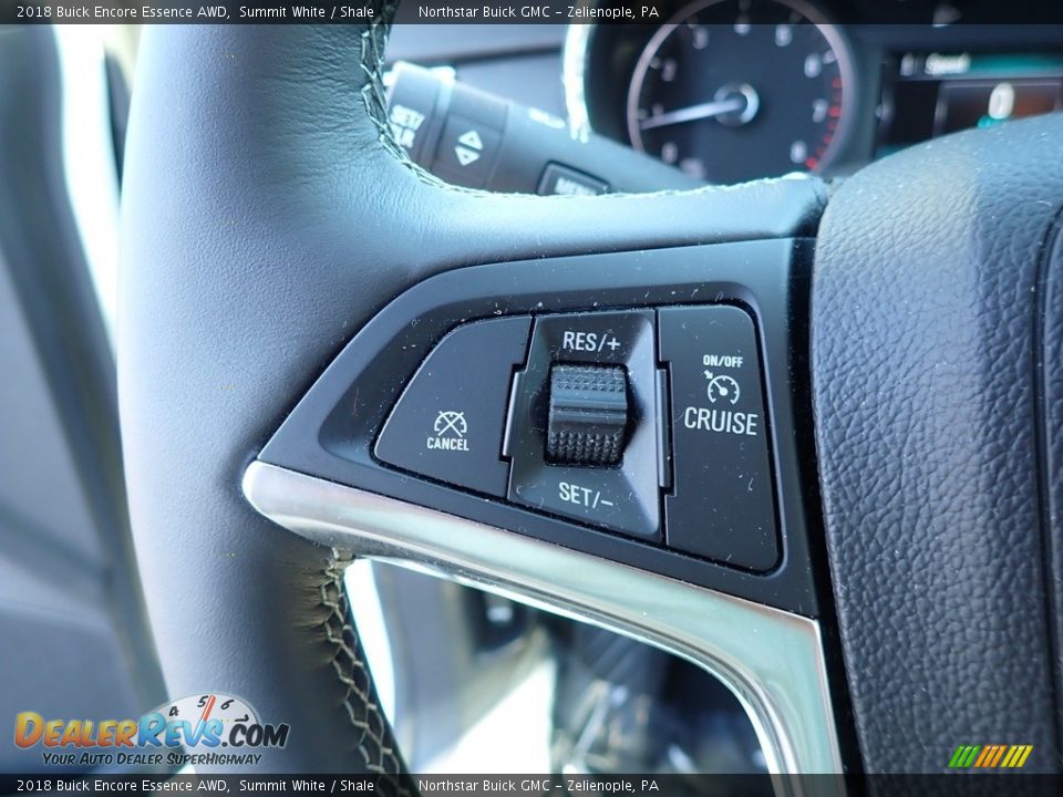 2018 Buick Encore Essence AWD Summit White / Shale Photo #22